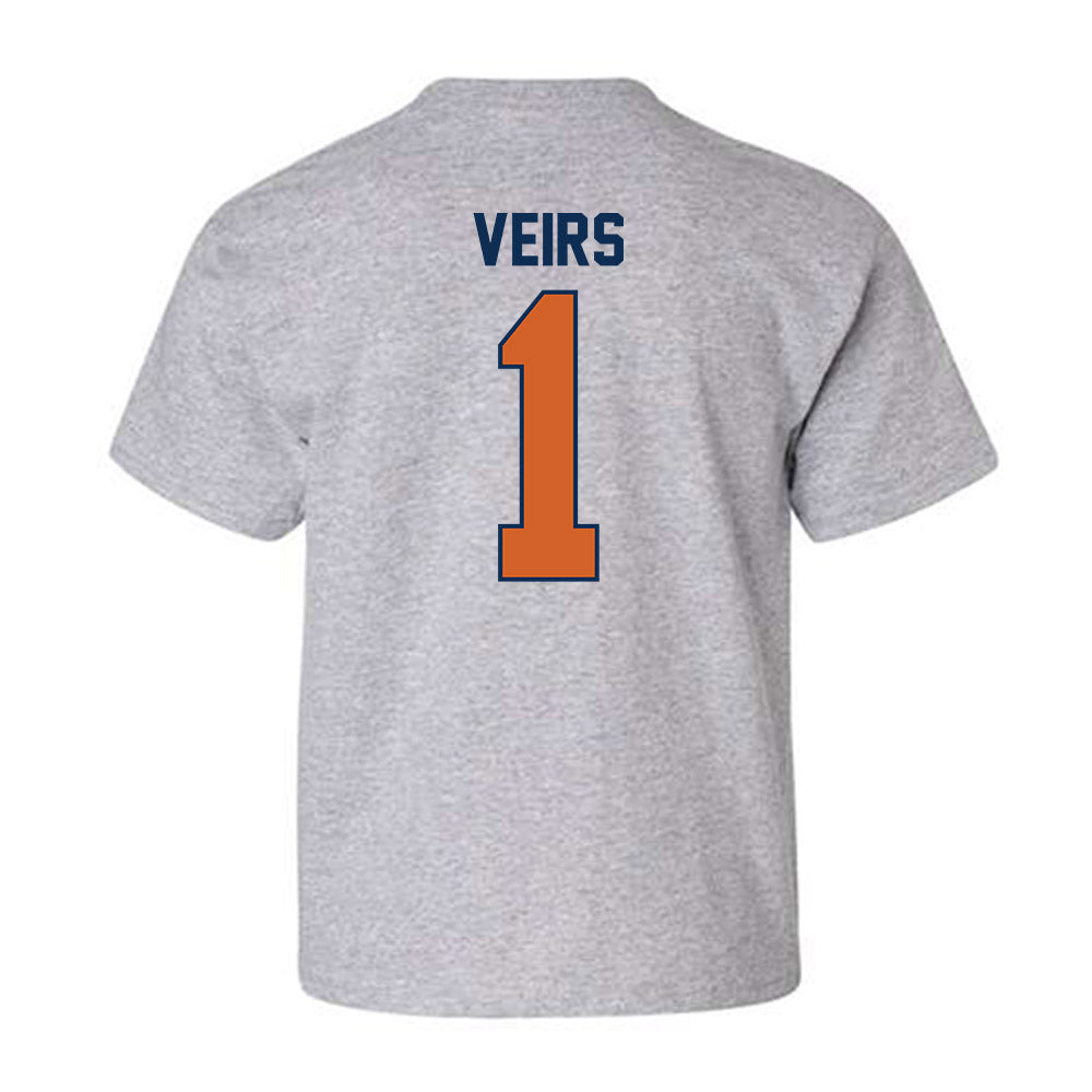 Wheaton IL - NCAA Men's Basketball : Christian Veirs - Classic Shersey Youth T-Shirt-1