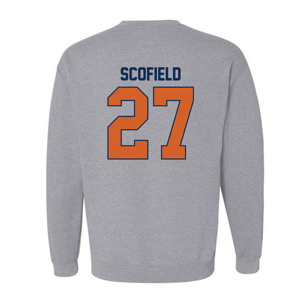Wheaton IL - NCAA Baseball : Charlie Scofield - Classic Shersey Crewneck Sweatshirt-1