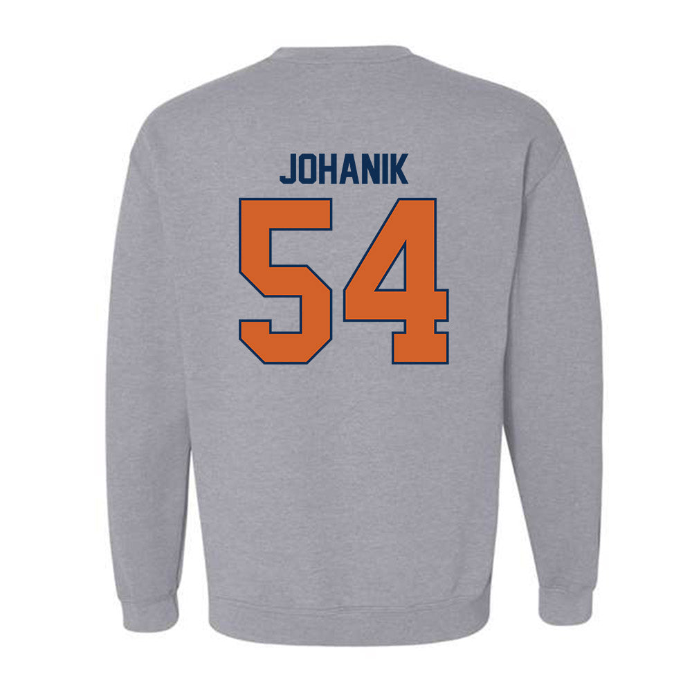 Wheaton IL - NCAA Football : Peter Johanik - Classic Shersey Crewneck Sweatshirt-1