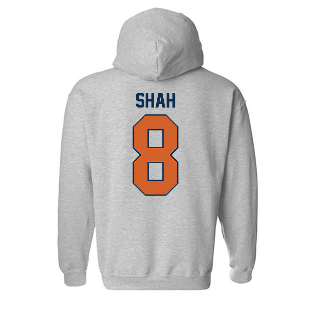 Wheaton IL - NCAA Women's Volleyball : Meghan Shah - Classic Shersey Hooded Sweatshirt-1