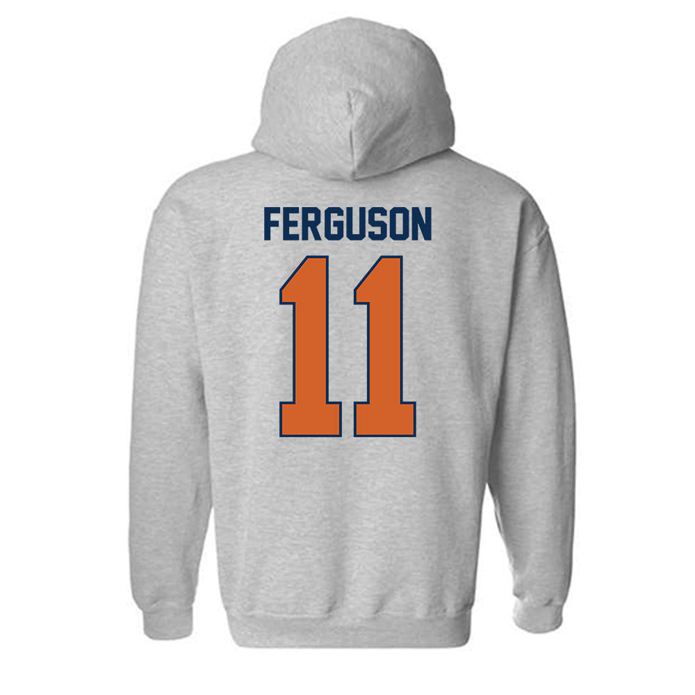 Wheaton IL - NCAA Men's Basketball : Ty Ferguson - Classic Shersey Hooded Sweatshirt-1