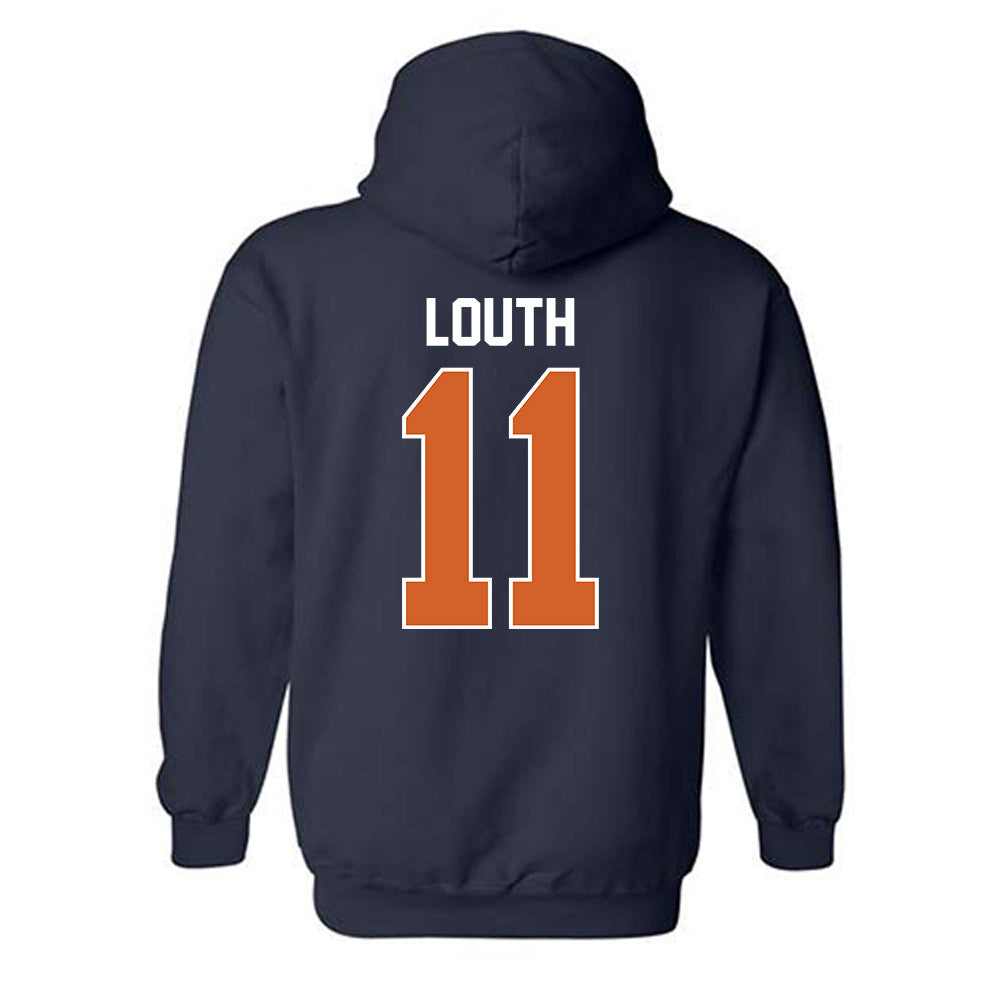 Wheaton IL - NCAA Men's Soccer : Mason Louth - Classic Shersey Hooded Sweatshirt-1