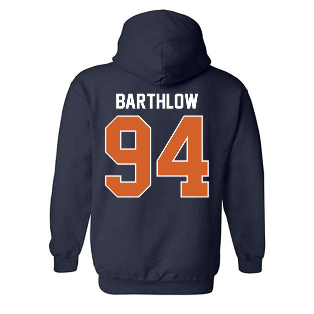 Wheaton IL - NCAA Football : Cal Barthlow - Classic Shersey Hooded Sweatshirt-1