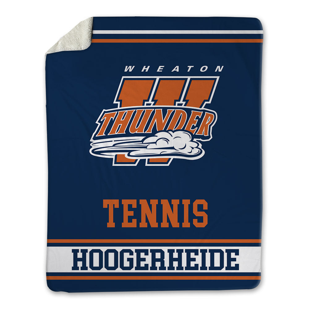 Wheaton IL - NCAA Women's Tennis : Analeigh Hoogerheide - Blanket-0