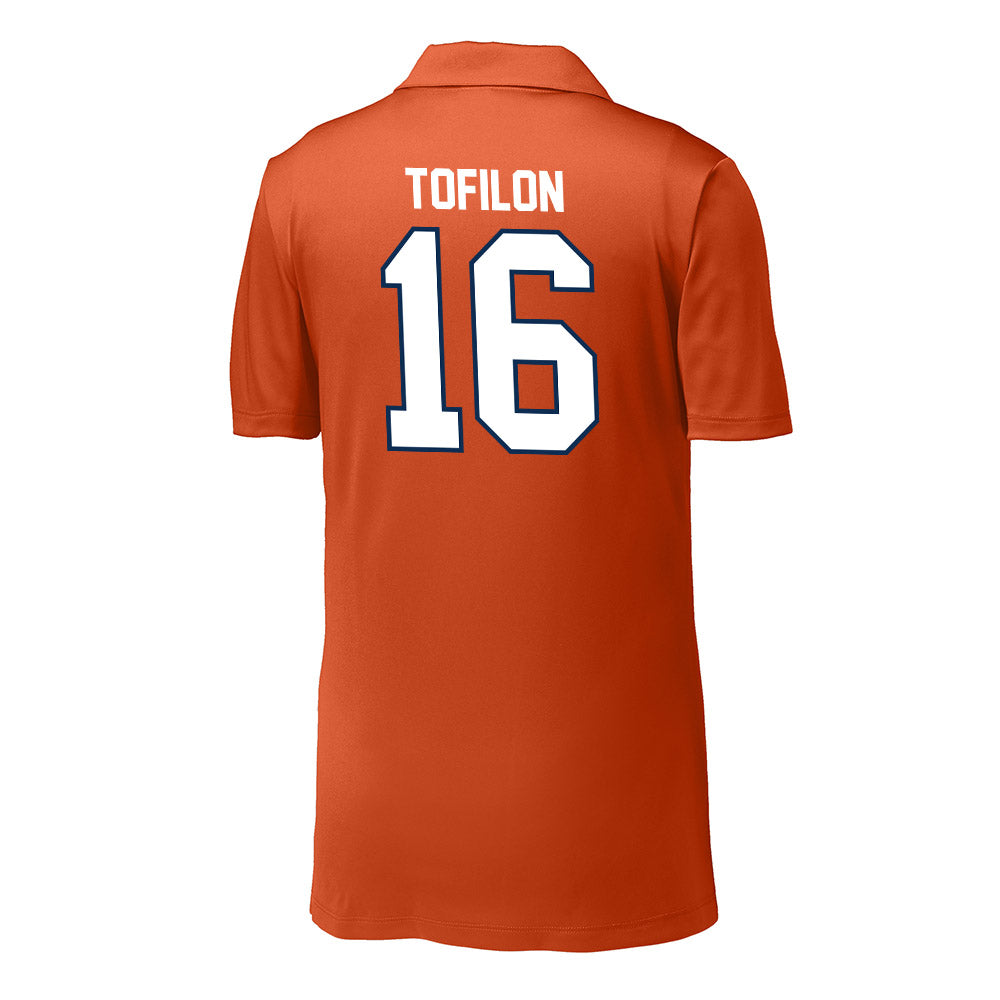 Wheaton IL - NCAA Women's Soccer : Cami Tofilon - Activewear Polo Shirt-1