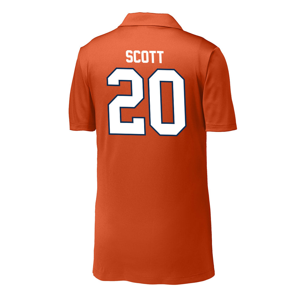 Wheaton IL - NCAA Baseball : James Scott - Activewear Polo Shirt-1