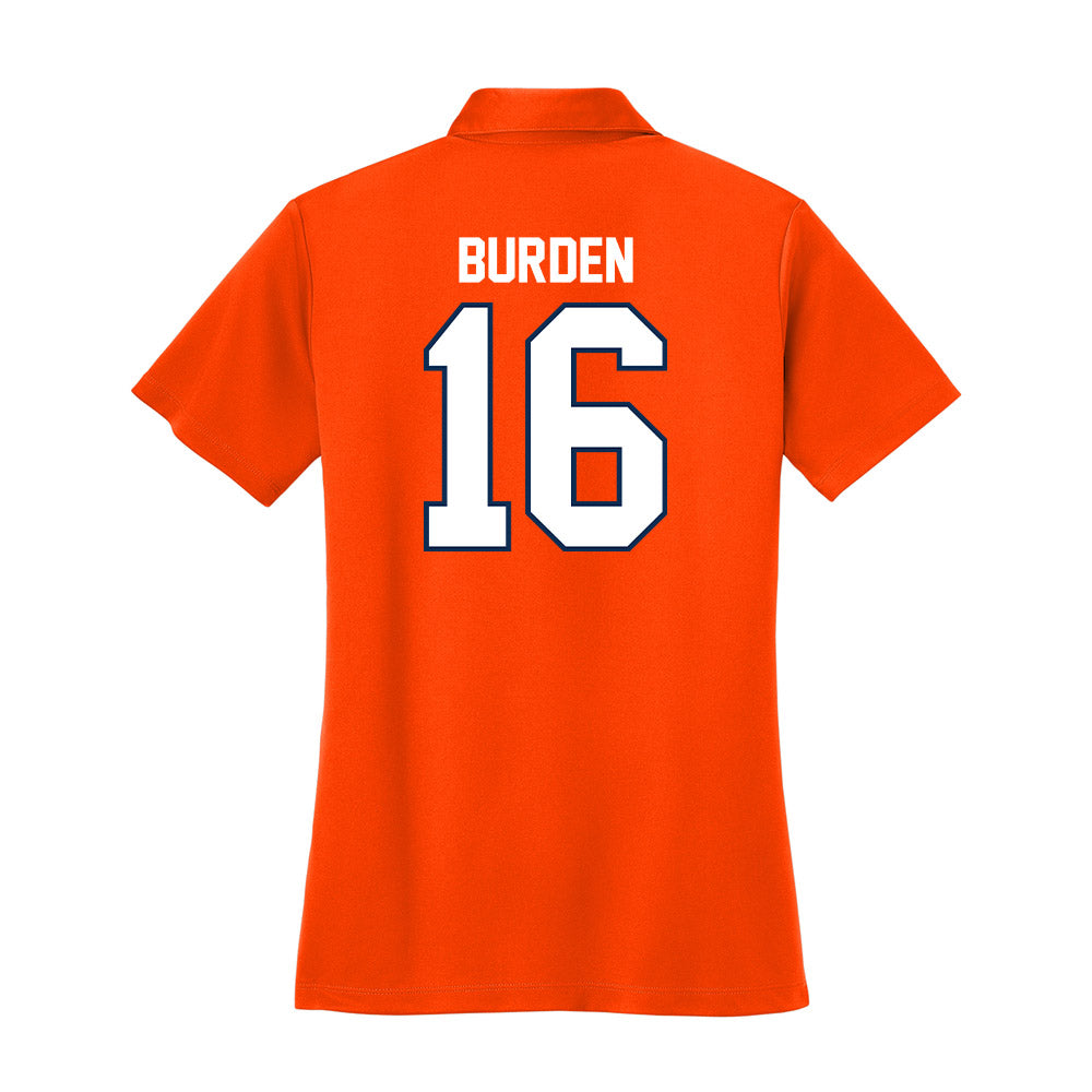 Wheaton IL - NCAA Baseball : Nate Burden - Women's Activewear Polo Shirt-1