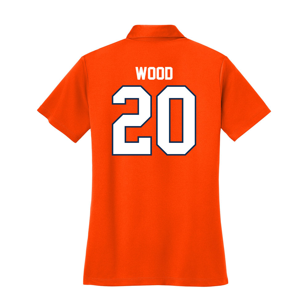 Wheaton IL - NCAA Men's Soccer : Connor Wood - Women's Activewear Polo Shirt-1