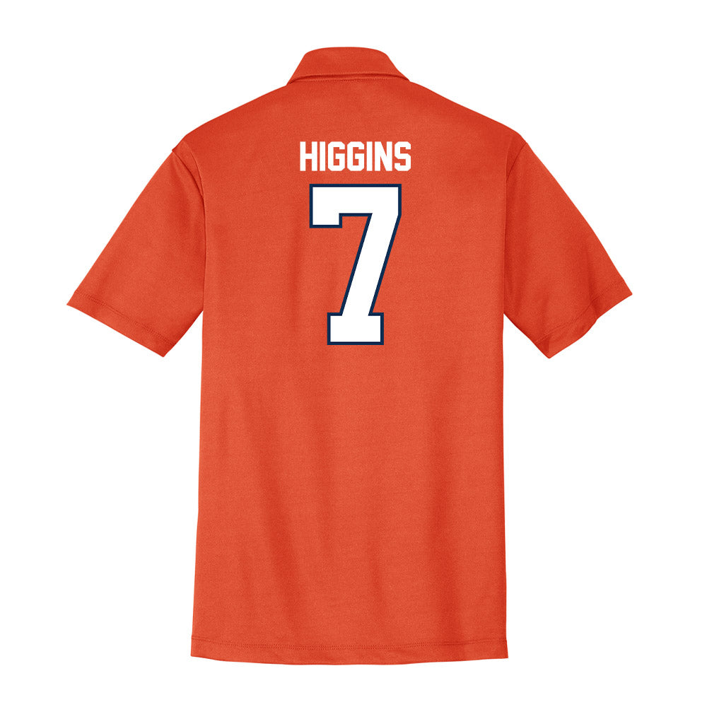 Wheaton IL - NCAA Women's Volleyball : Lacey Higgins - Activewear Polo Shirt-1