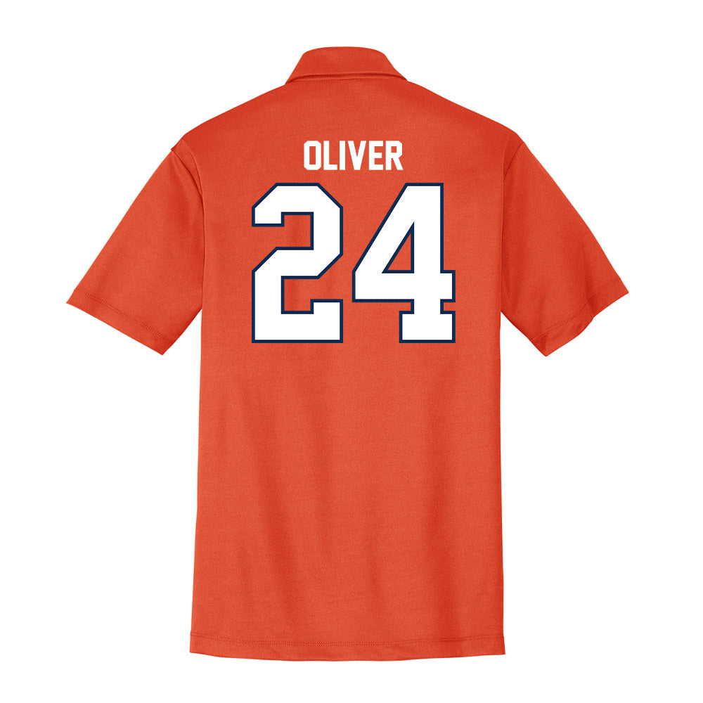 Wheaton IL - NCAA Women's Basketball : Kate Oliver - Activewear Polo Shirt-1