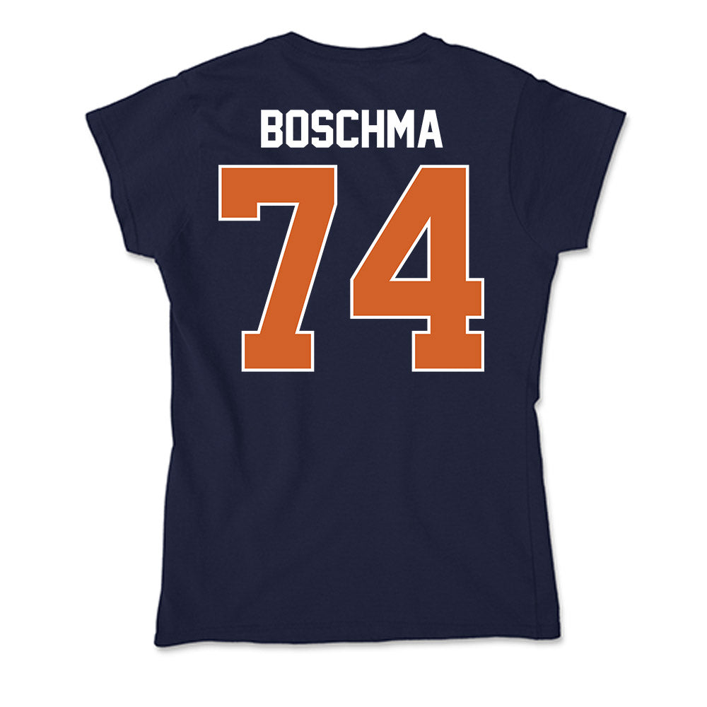Wheaton IL - NCAA Football : Nick Boschma - Soft Style Women’s T-Shirt-1