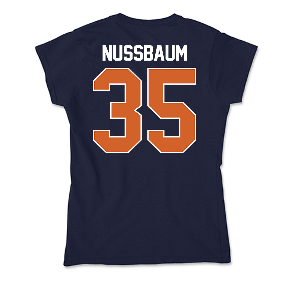 Wheaton IL - NCAA Football : Aaron Nussbaum - Soft Style Women’s T-Shirt-1