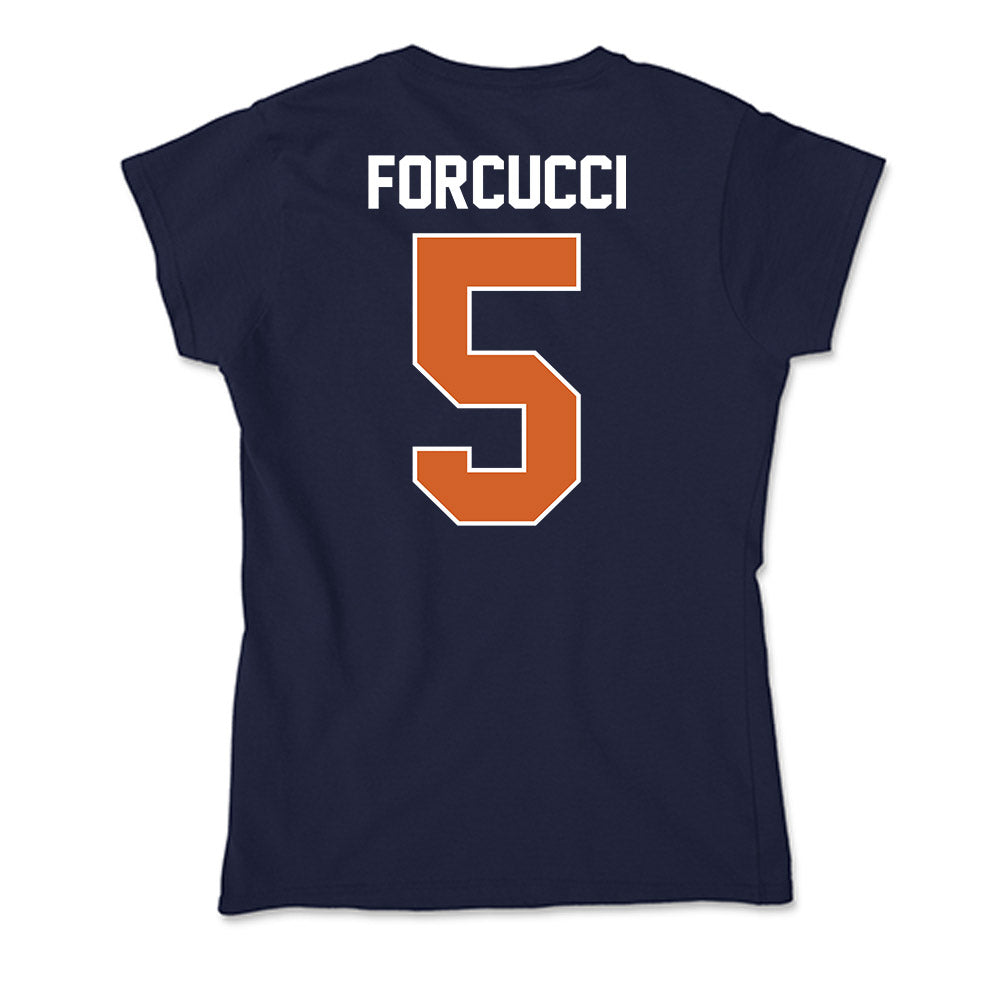 Wheaton IL - NCAA Football : Mark Forcucci - Soft Style Women’s T-Shirt-1