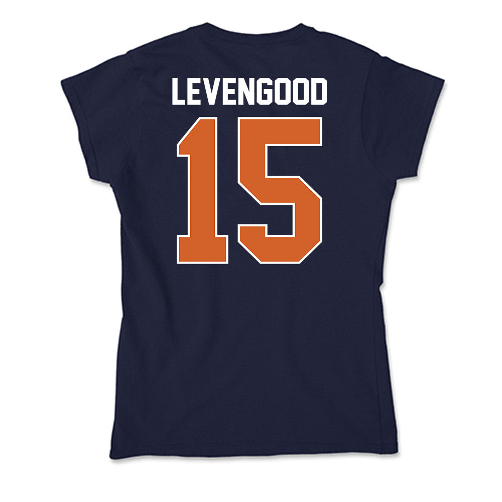 Wheaton IL - NCAA Baseball : David Levengood - Soft Style Women’s T-Shirt-1