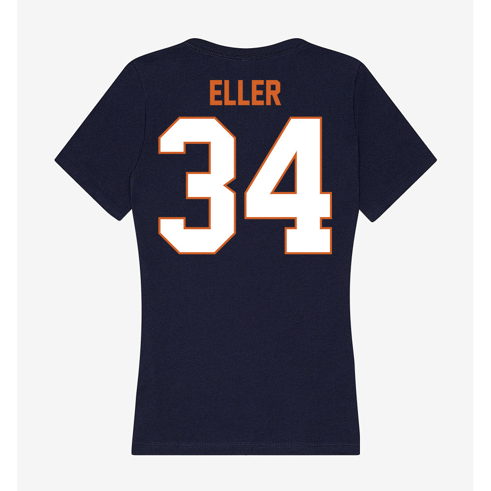 Wheaton IL - NCAA Football : Jackson Eller - Women's V-Neck T-Shirt-1