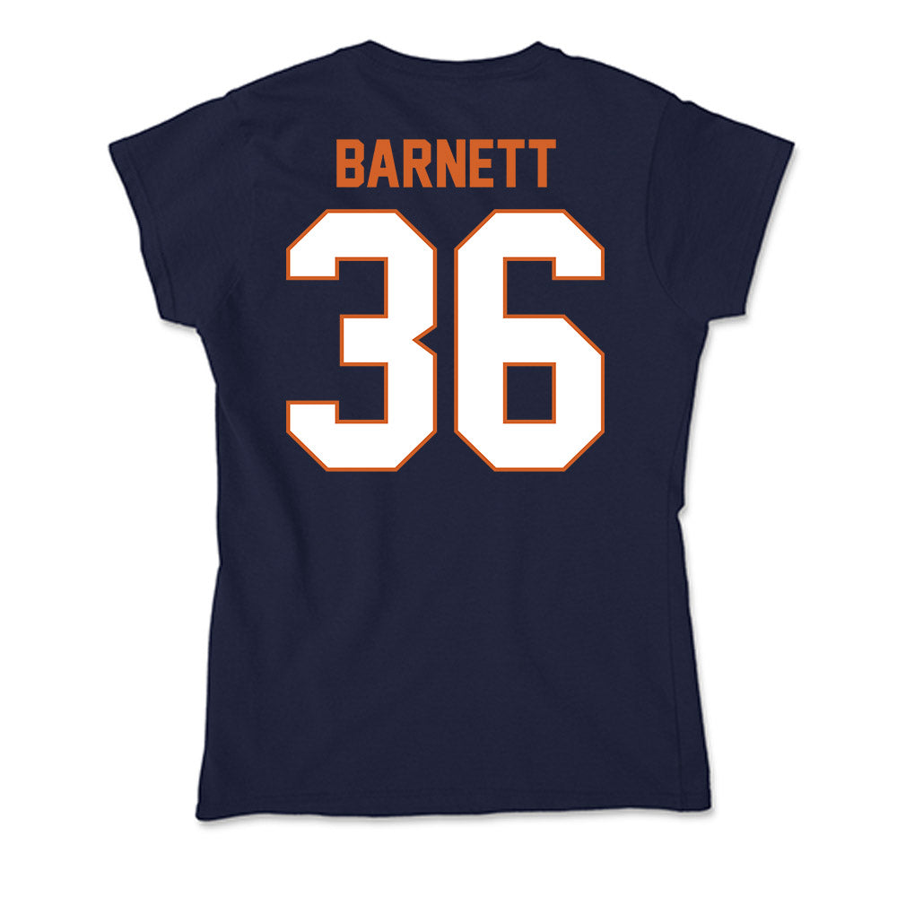 Wheaton IL - NCAA Men's Soccer : Caleb Barnett - Soft Style Women’s T-Shirt-1