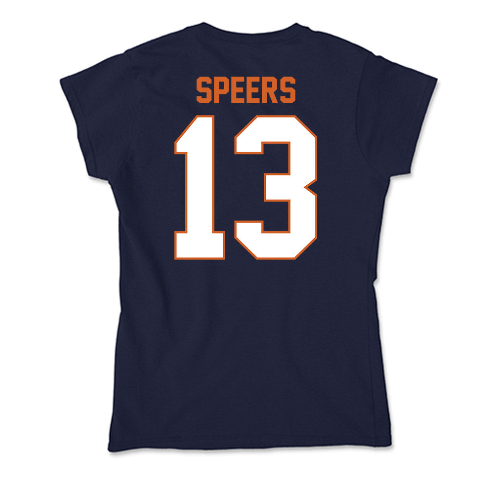 Wheaton IL - NCAA Men's Basketball : Jack Speers - Soft Style Women’s T-Shirt-1