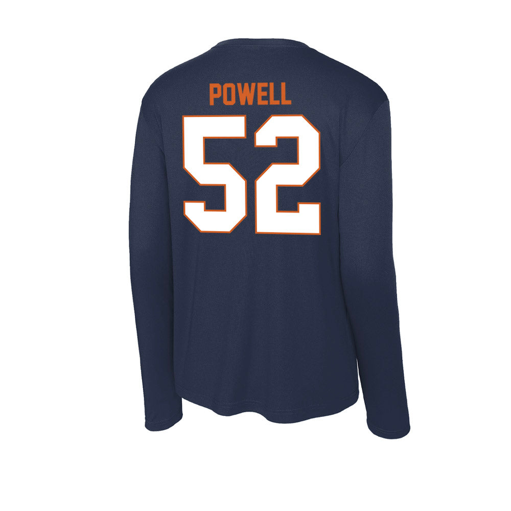 Wheaton IL - NCAA Football : Jaxon Powell - Activewear Long Sleeve T-Shirt-1