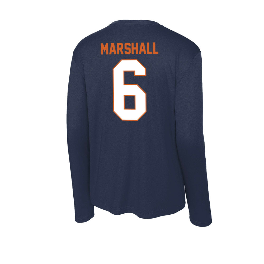 Wheaton IL - NCAA Softball : Makenna Marshall - Activewear Long Sleeve T-Shirt-1