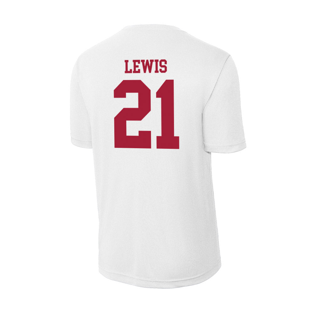 Oklahoma - NCAA Women's Soccer : Ella Lewis - Activewear T-Shirt-1