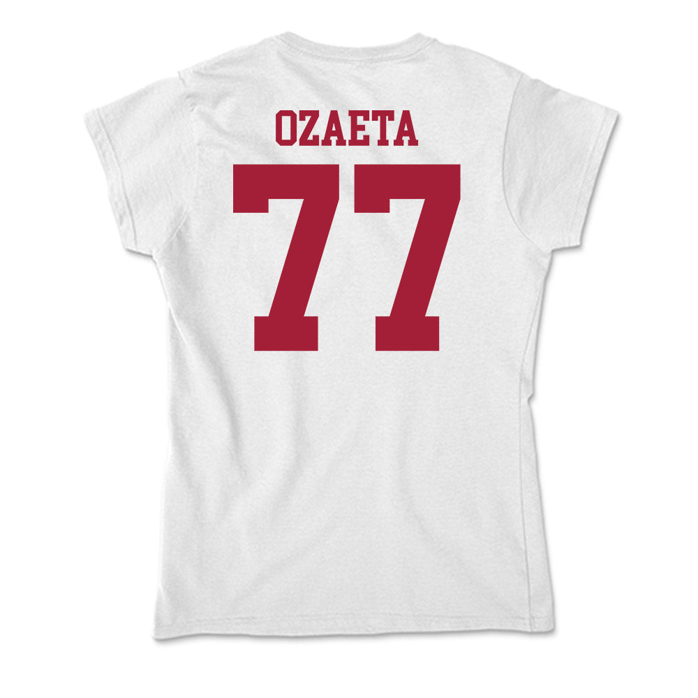 Oklahoma - NCAA Football : Heath Ozaeta - Soft Style Women’s T-Shirt-1
