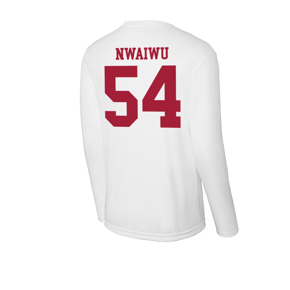 Oklahoma - NCAA Football : Febechi Nwaiwu - Activewear Long Sleeve T-Shirt-1