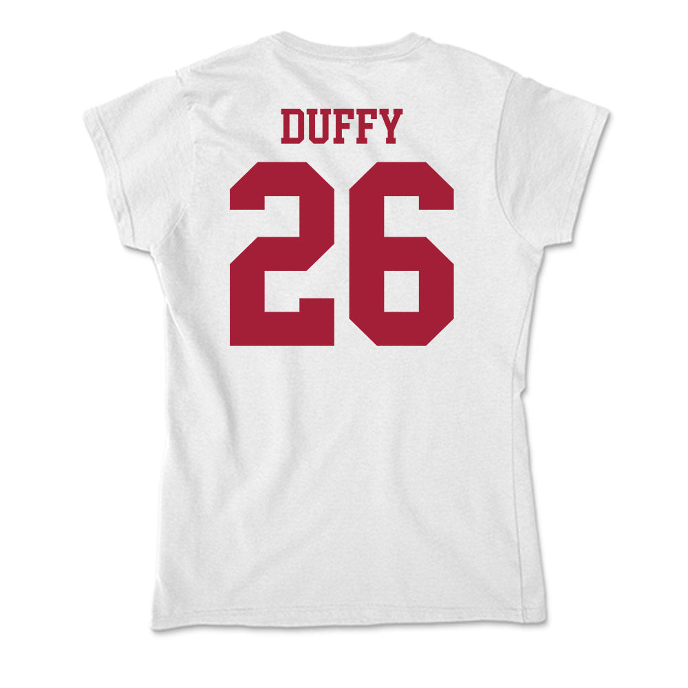 Oklahoma - NCAA Women's Soccer : Caroline Duffy - Soft Style Women’s T-Shirt-1