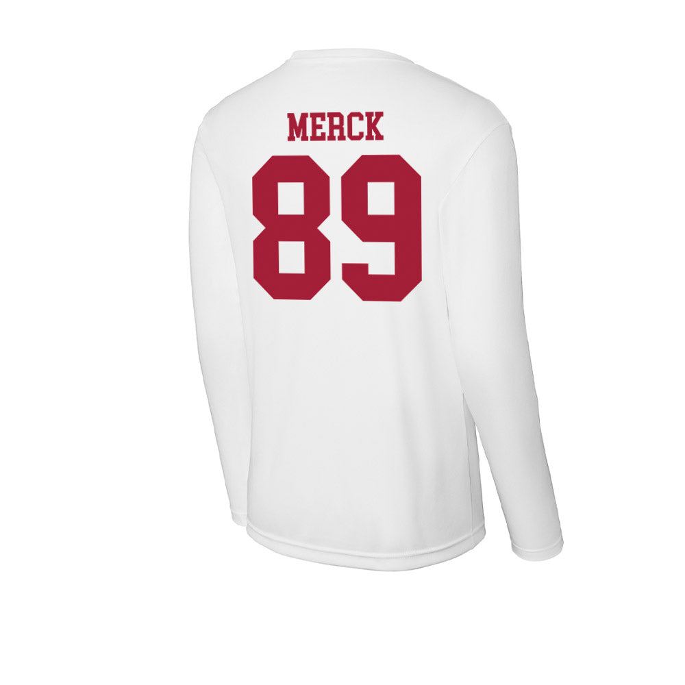 Oklahoma - NCAA Football : Eli Merck - Activewear Long Sleeve T-Shirt-1