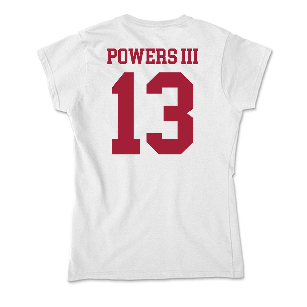 Oklahoma - NCAA Football : Reggie Powers III - Soft Style Women’s T-Shirt-1