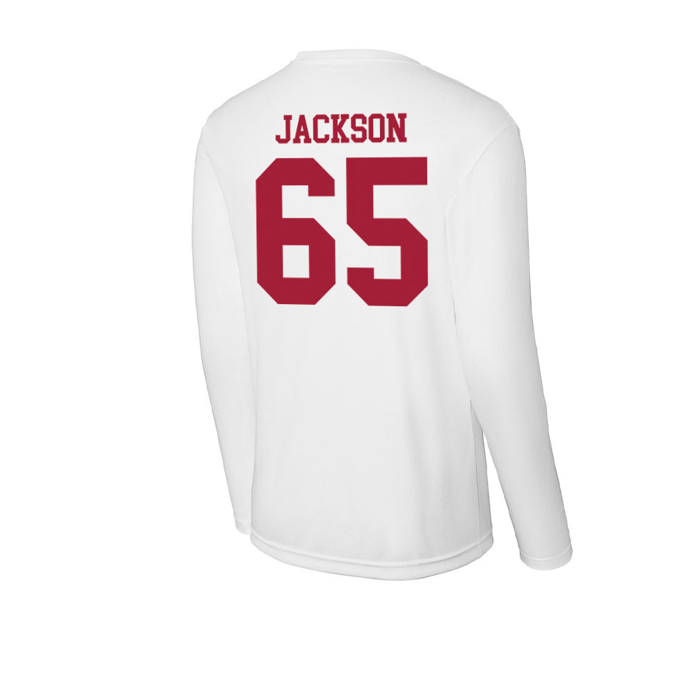 Oklahoma - NCAA Football : Jayden Jackson - Activewear Long Sleeve T-Shirt-1