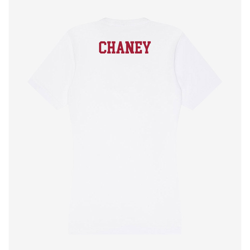 Oklahoma - NCAA Women's Golf : Reagan Chaney - Women's V-Neck T-Shirt-1