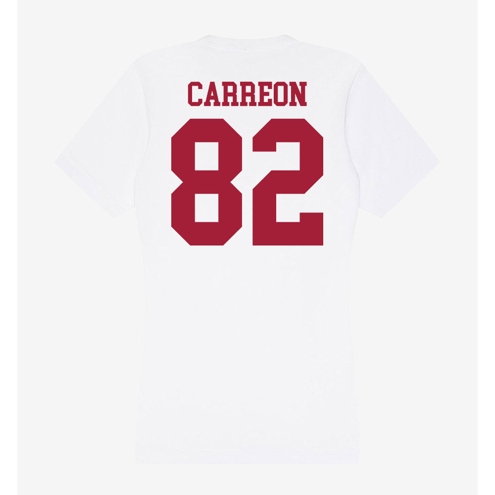 Oklahoma - NCAA Football : Ivan Carreon - Women's V-Neck T-Shirt-1