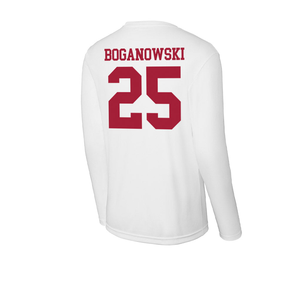 Oklahoma - NCAA Football : Michael Boganowski - Activewear Long Sleeve T-Shirt-1