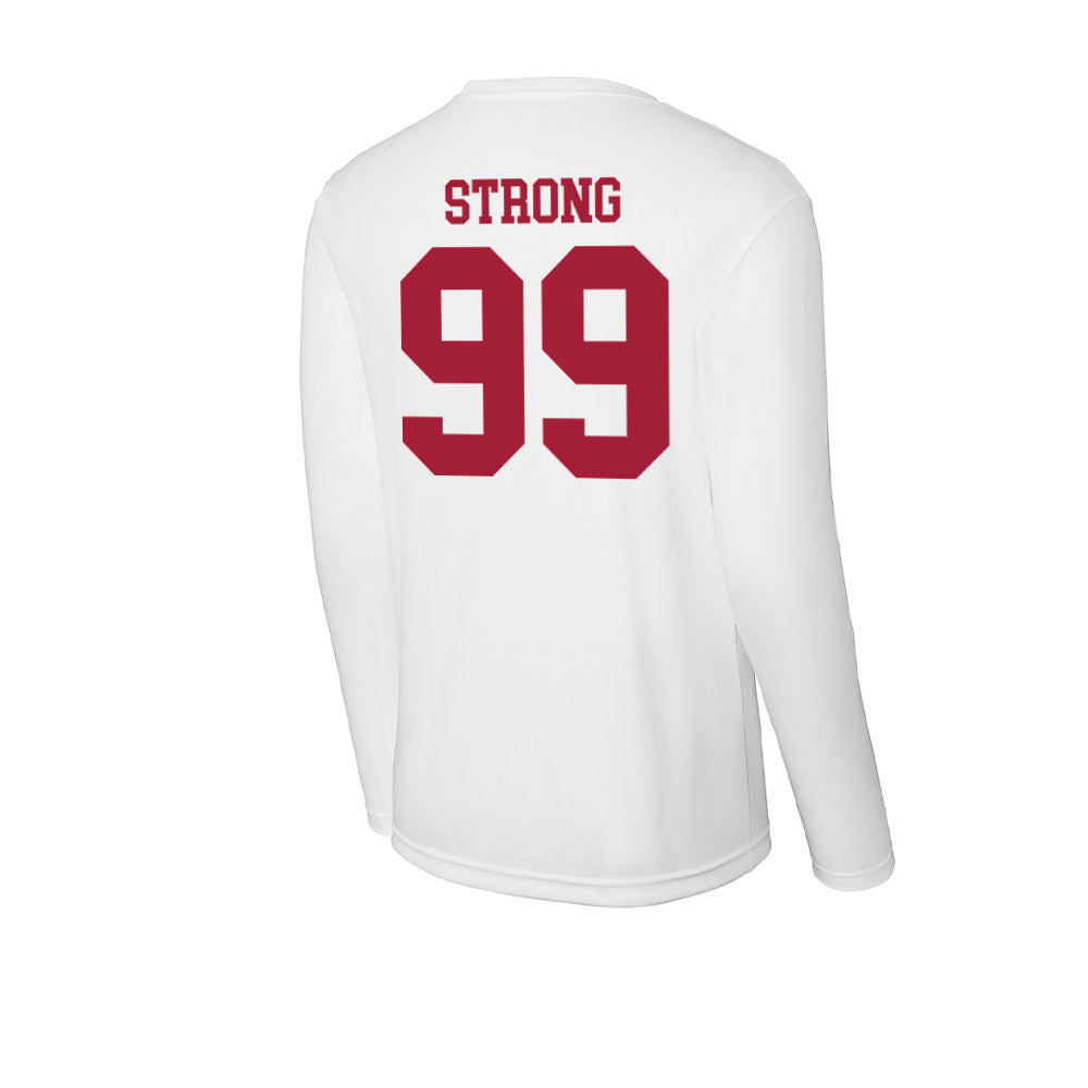 Oklahoma - NCAA Football : Markus Strong - Activewear Long Sleeve T-Shirt-1
