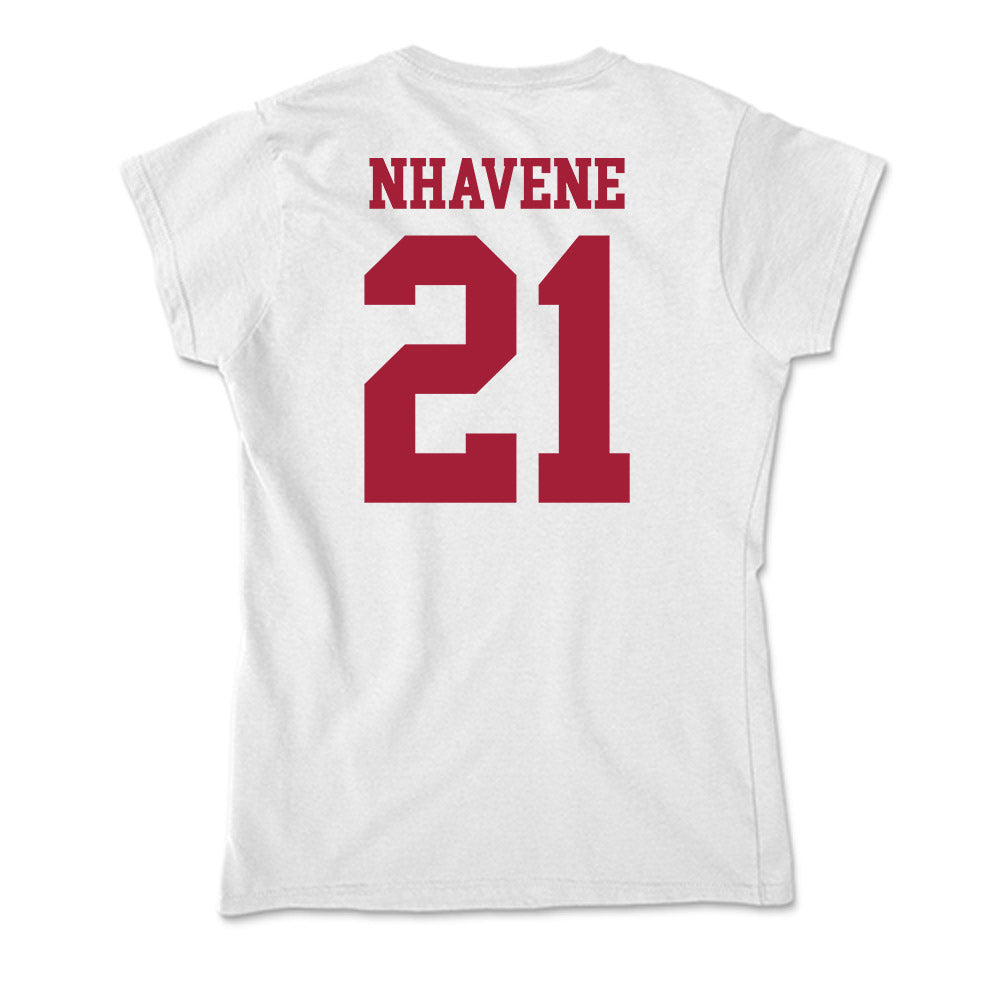 Oklahoma - NCAA Men's Tennis : Bruno Nhavene - Soft Style Women’s T-Shirt-1