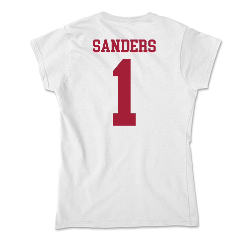Oklahoma - NCAA Softball : Cydney Sanders - Soft Style Women’s T-Shirt-1