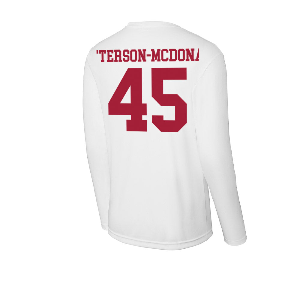 Oklahoma - NCAA Football : Mykel Patterson-McDonald - Activewear Long Sleeve T-Shirt-1
