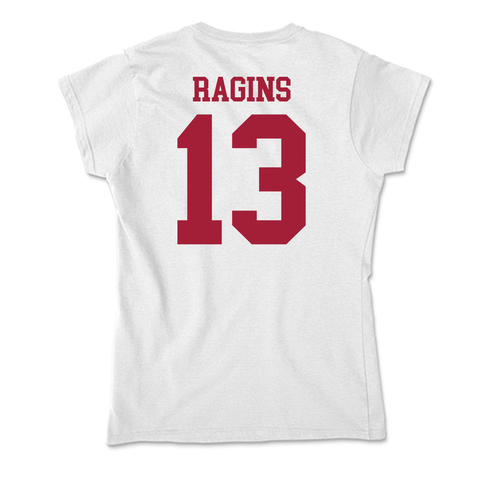 Oklahoma - NCAA Football : Zion Ragins - Soft Style Women’s T-Shirt-1
