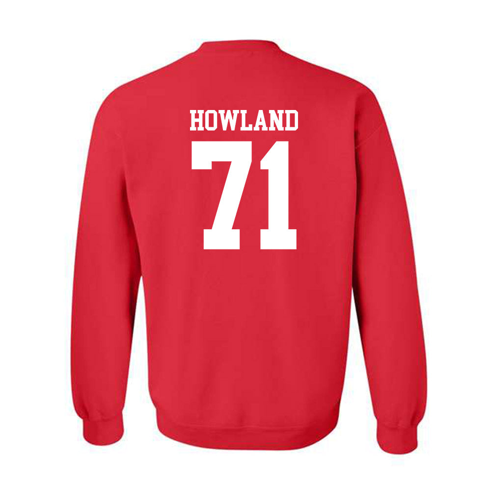 Oklahoma - NCAA Football : Logan Howland - Classic Shersey Crewneck Sweatshirt-1