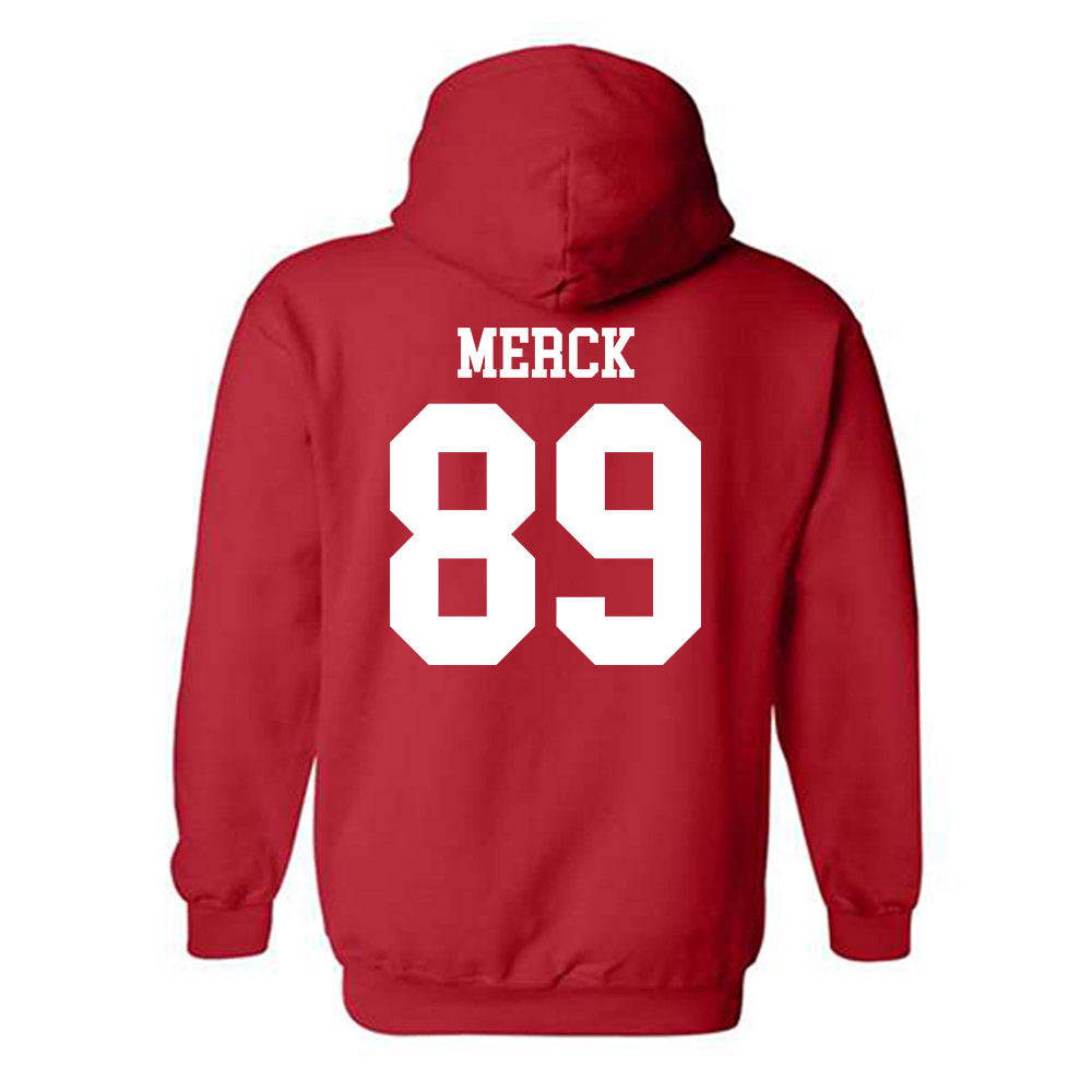 Oklahoma - NCAA Football : Eli Merck - Classic Shersey Hooded Sweatshirt-1