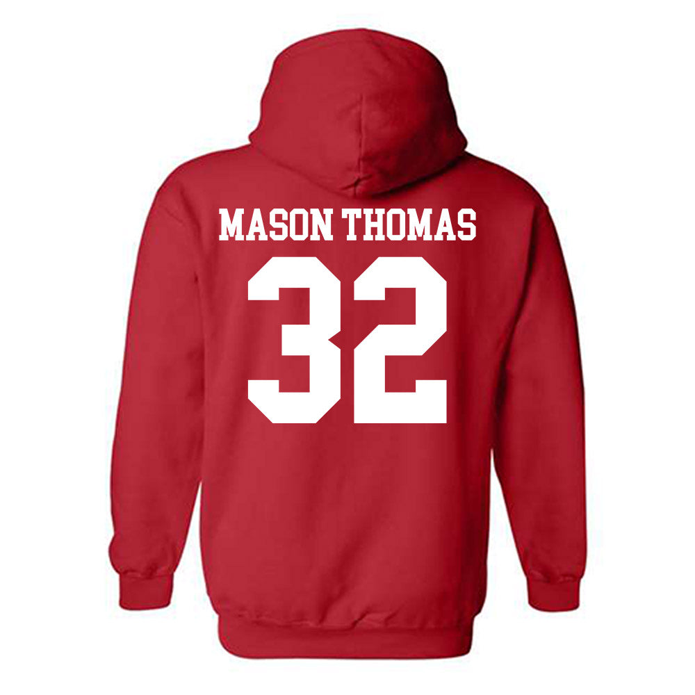 Oklahoma - NCAA Football : R Mason Thomas - Classic Shersey Hooded Sweatshirt-1
