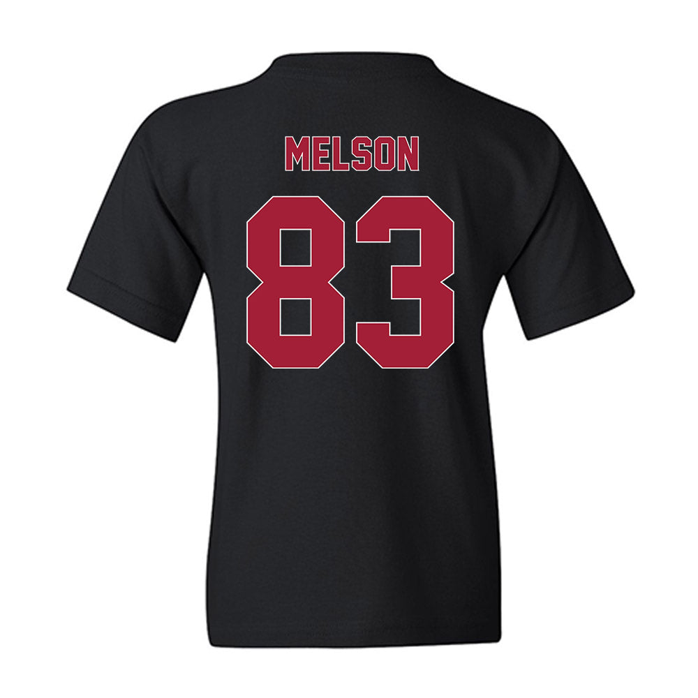 Oklahoma - NCAA Football : Major Melson - Classic Shersey Youth T-Shirt-1