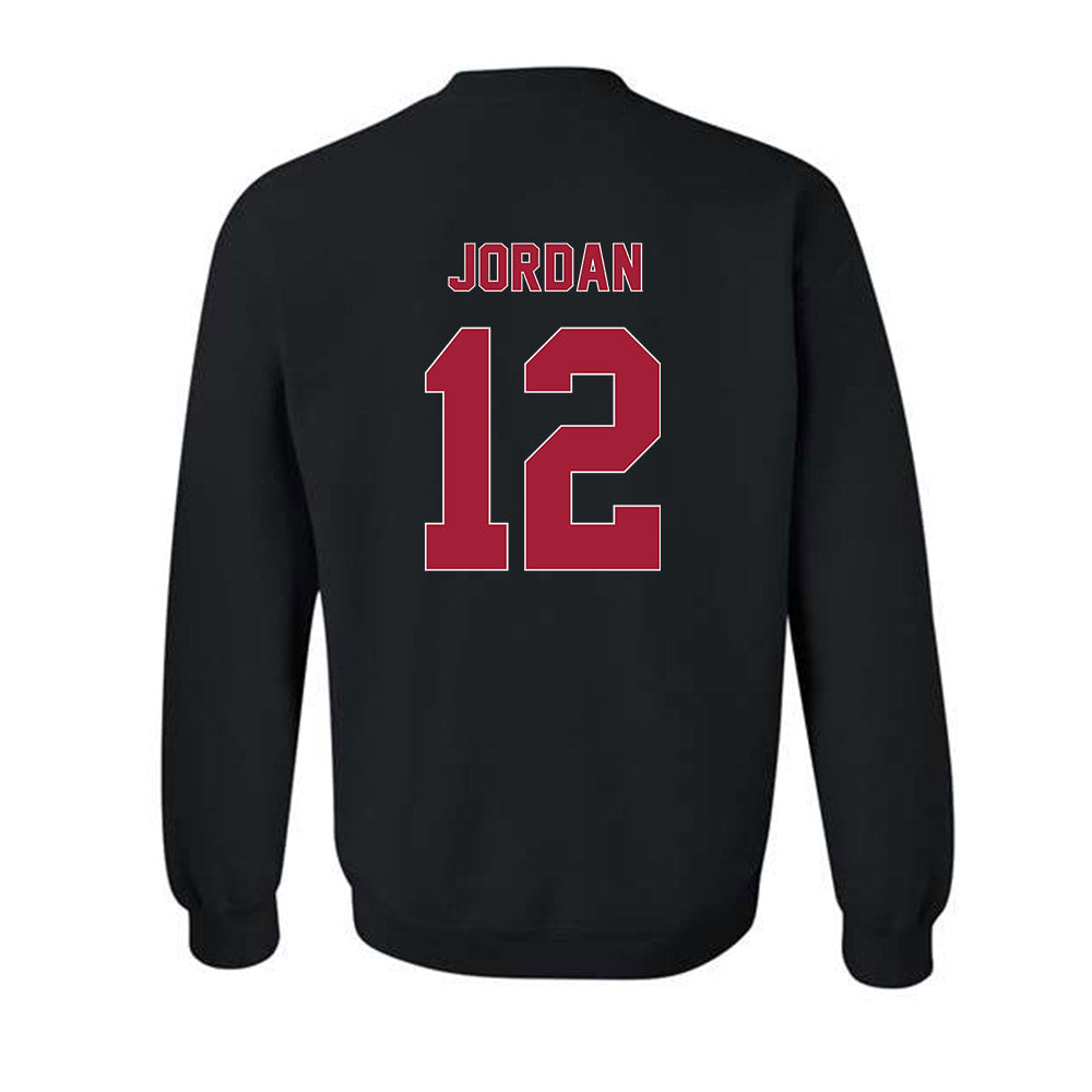 Oklahoma - NCAA Football : Devon Jordan - Classic Shersey Crewneck Sweatshirt-1