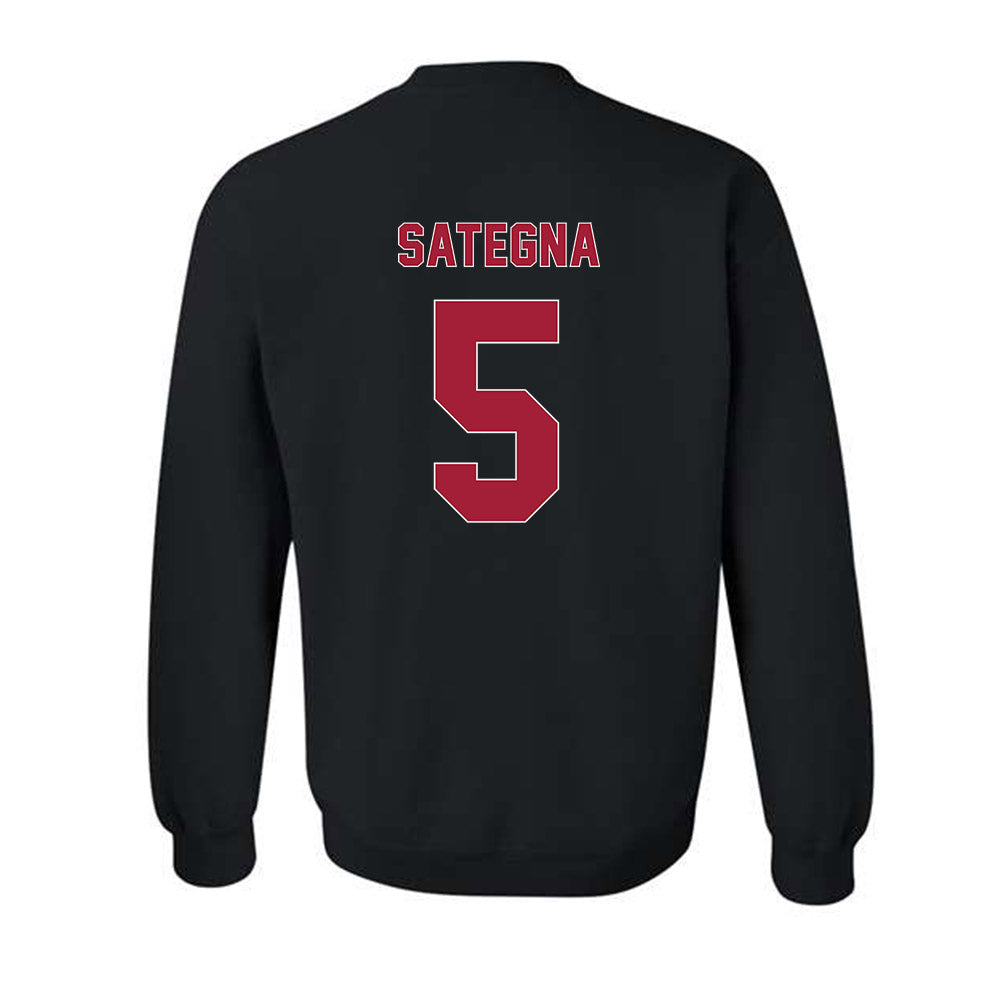 Oklahoma - NCAA Football : Isaiah Sategna - Classic Shersey Crewneck Sweatshirt-1