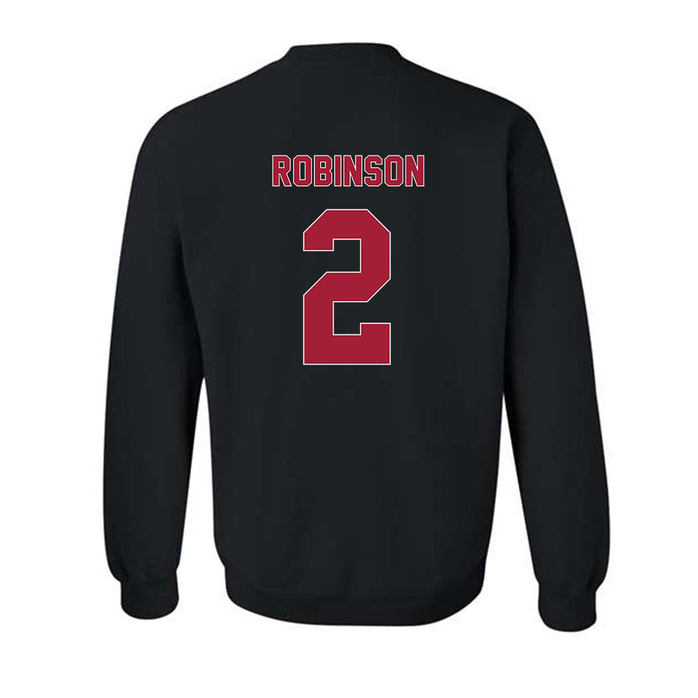 Oklahoma - NCAA Football : Omarion Robinson - Classic Shersey Crewneck Sweatshirt-1