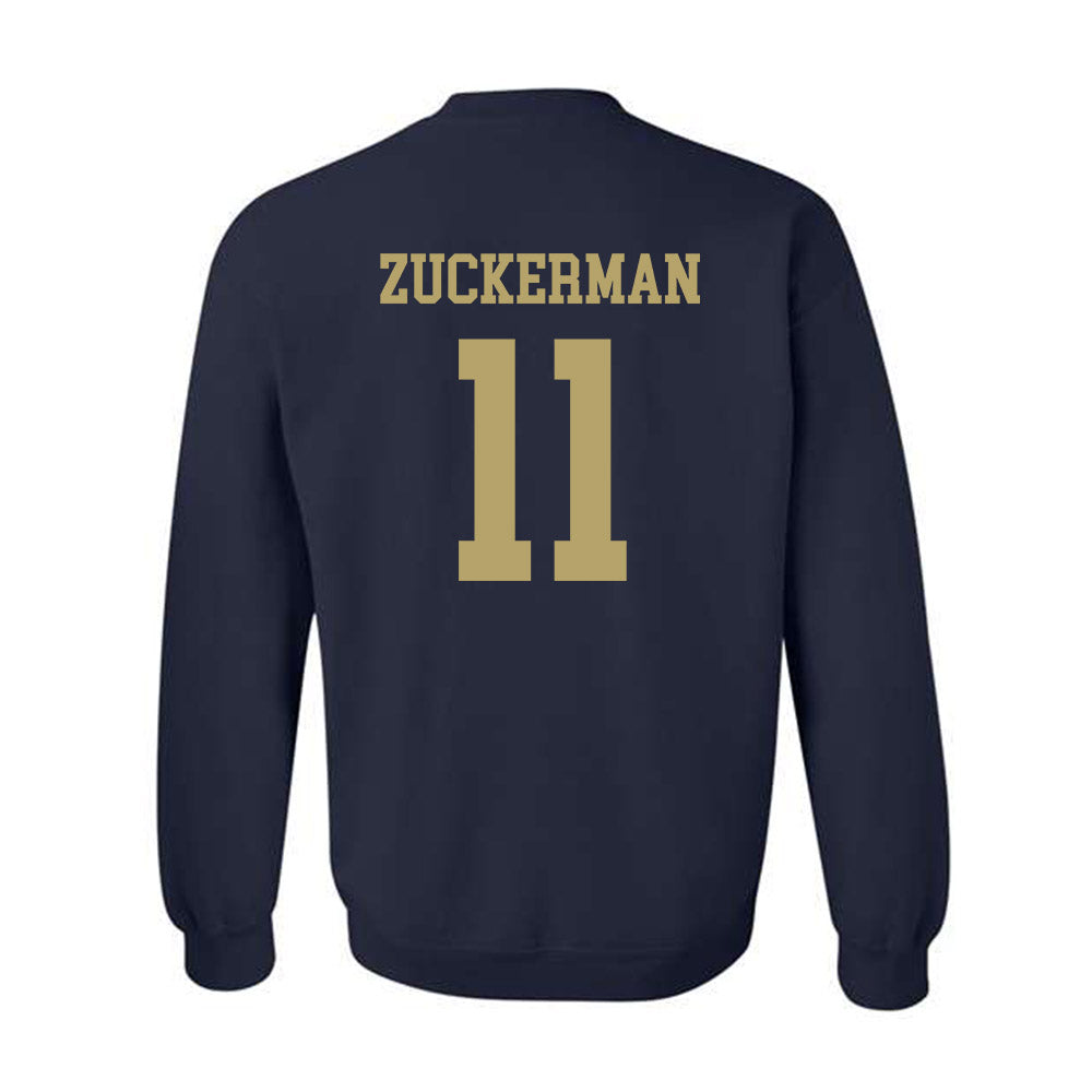 Georgia Tech - NCAA Baseball : Ryan Zuckerman - Classic Shersey Crewneck Sweatshirt-1