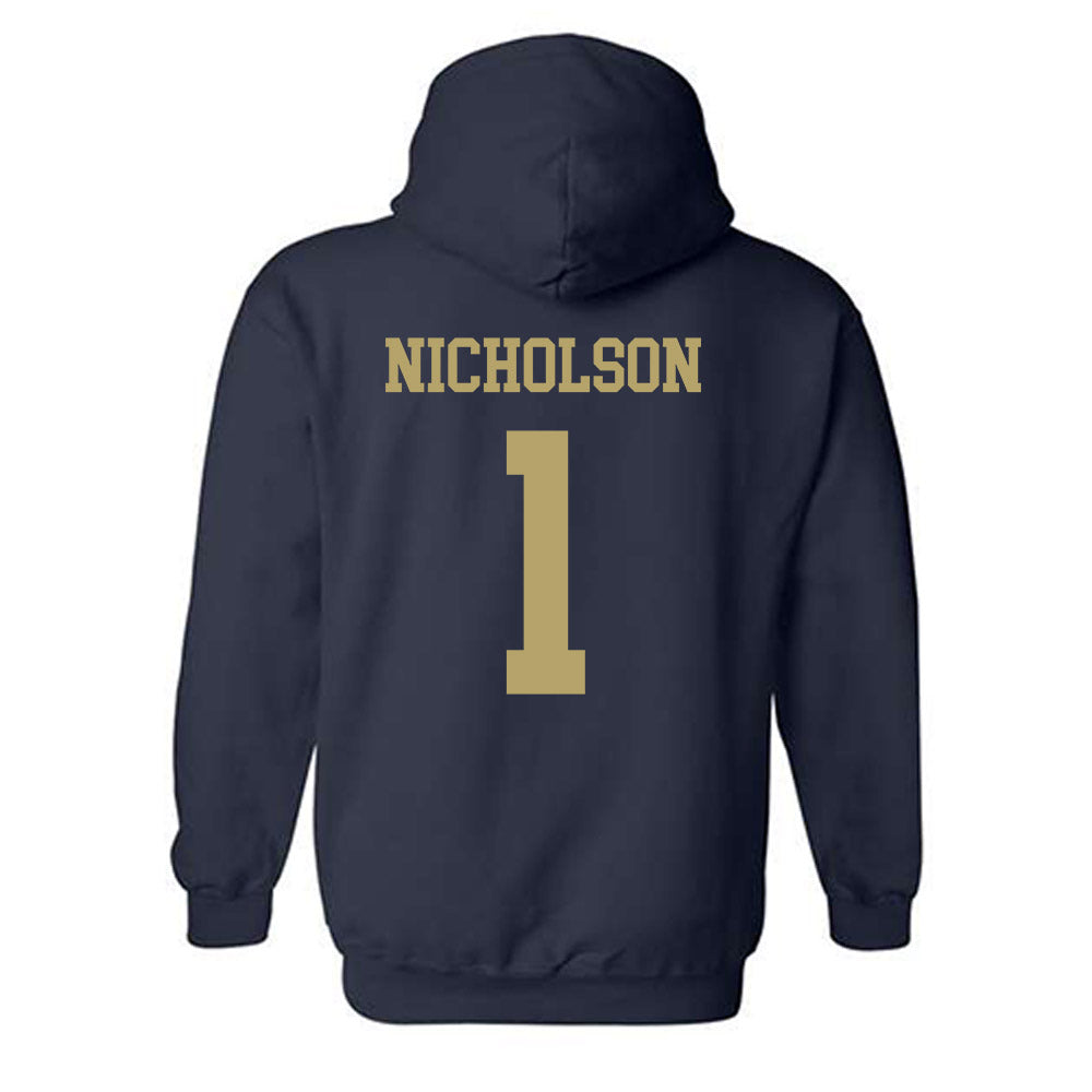 Georgia Tech - NCAA Women's Tennis : Scarlett Nicholson - Classic Shersey Hooded Sweatshirt-1