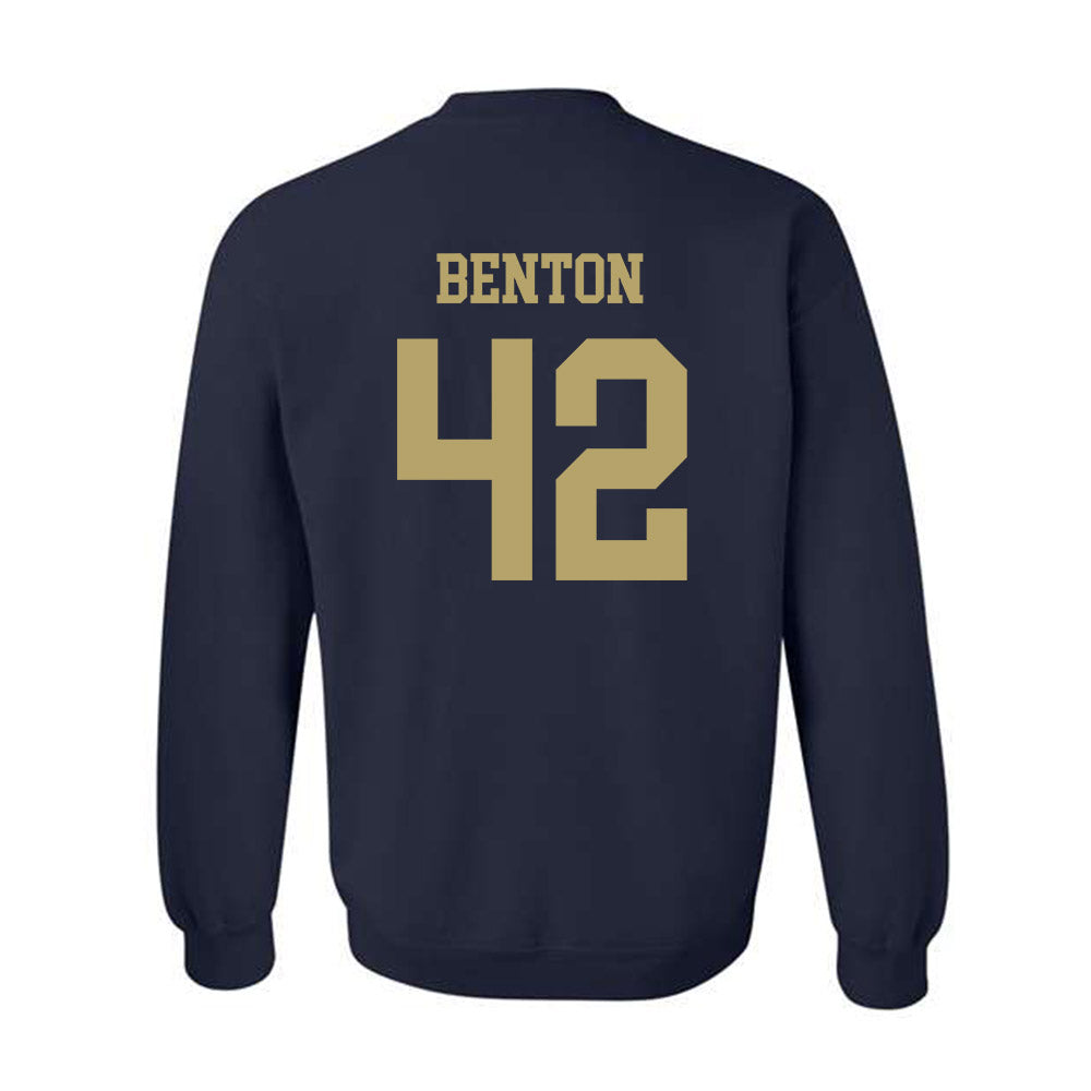 Georgia Tech - NCAA Football : Will Benton - Classic Shersey Crewneck Sweatshirt-1