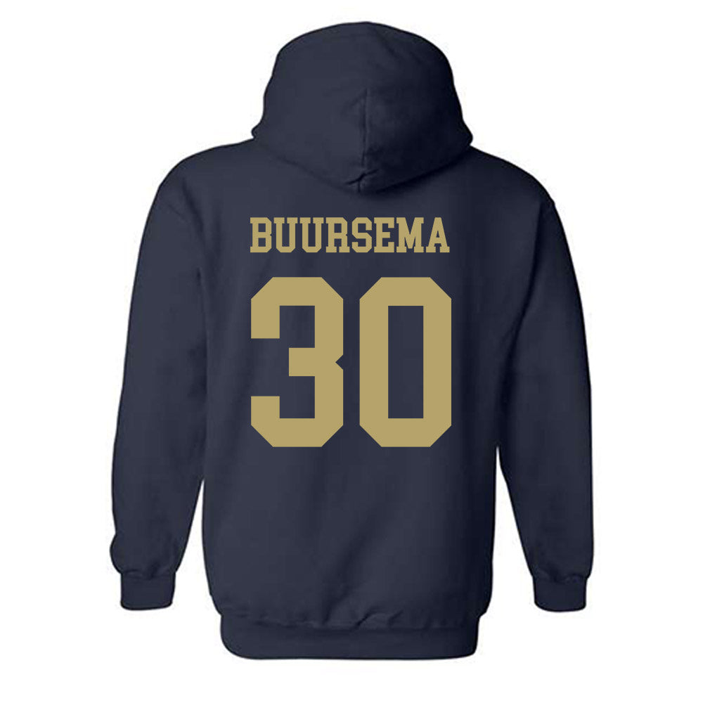 Georgia Tech - NCAA Baseball : Porter Buursema - Classic Shersey Hooded Sweatshirt-1