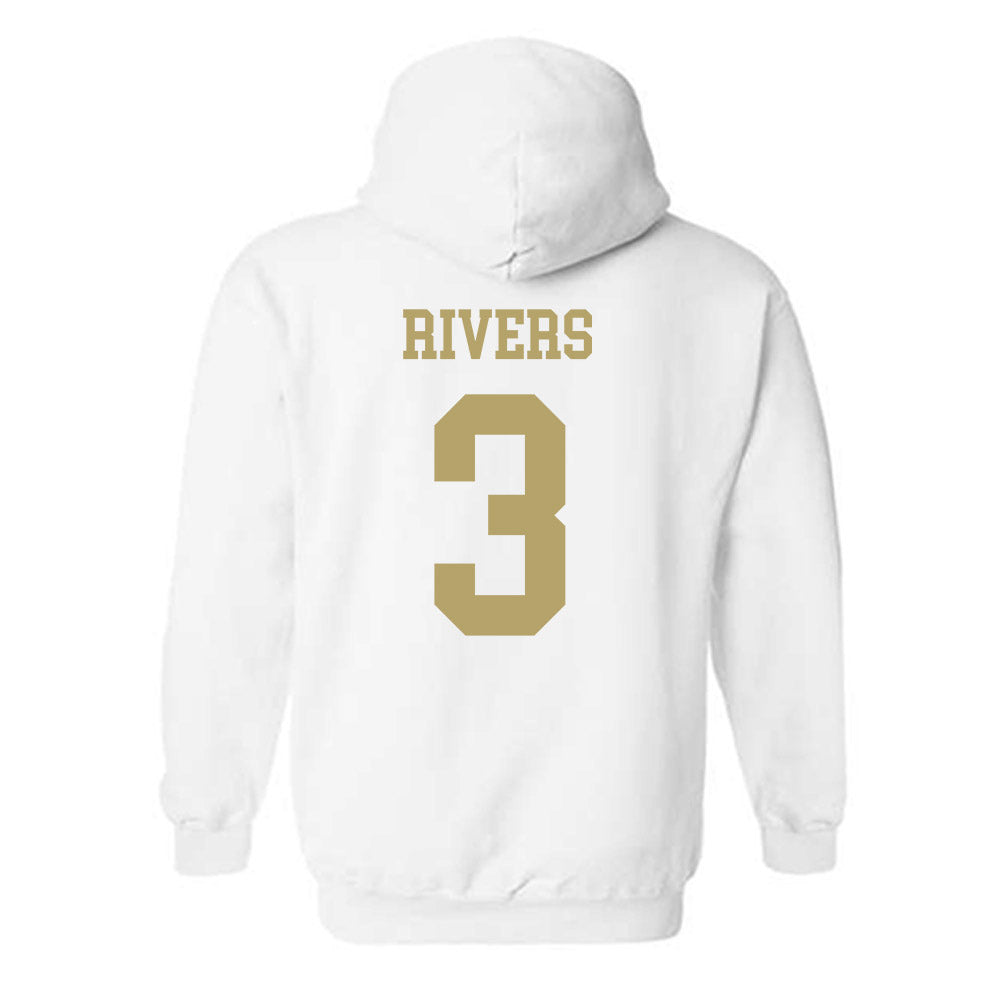 Georgia Tech - NCAA Football : Eric Rivers - Classic Shersey Hooded Sweatshirt-1